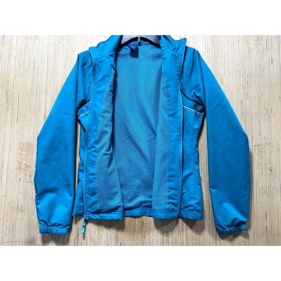 Reebok - Women's Long Sleeve Sports Jacket - Aqua Blue - Medium - Picture 9 of 16